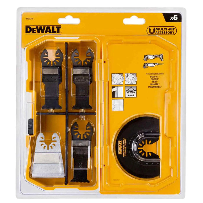 DeWalt | Blade Set 5Pc Saw for Multi-Tool In Tough Case