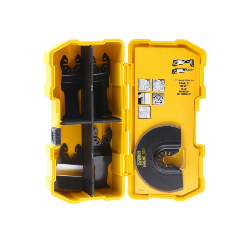 DeWalt | Blade Set 5Pc Saw for Multi-Tool In Tough Case-Toolcraft