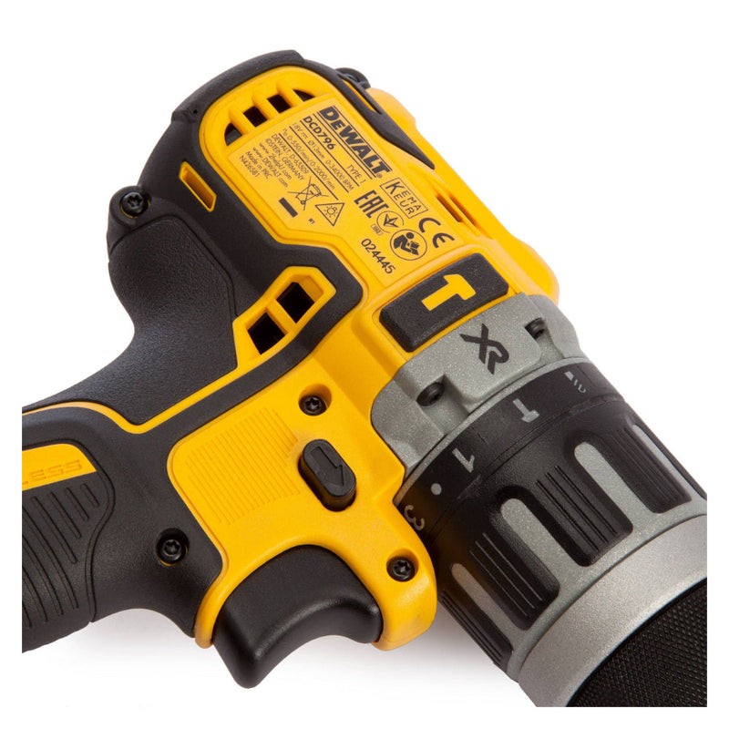 DeWalt | Cordless Hammer Drill 18V Brushless DCD796M2-Toolcraft