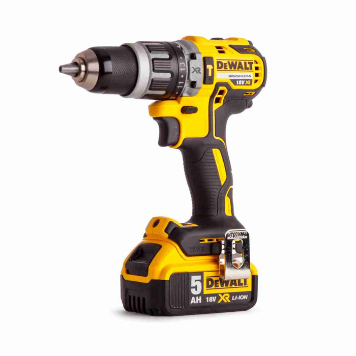 DeWalt | Cordless Hammer Drill 18V Brushless 2 x 5Ah Batteries DCD796P2