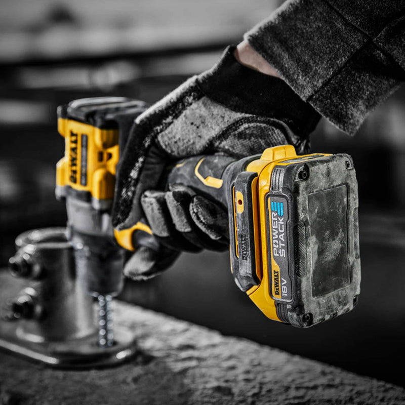 DeWalt | Cordless Hammer Drill 18V Brushless Powerstack DCD805E1T-Toolcraft