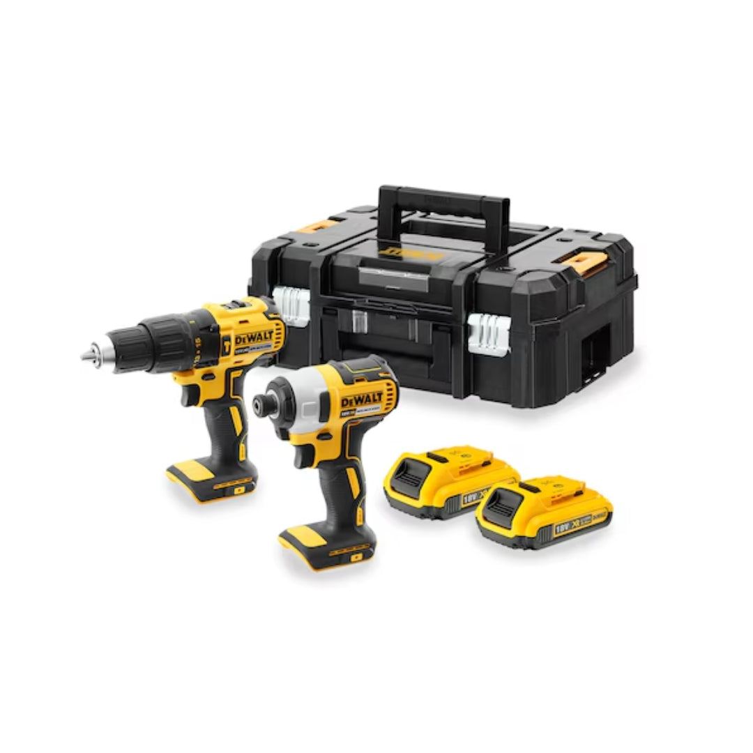 Dewalt | Hammer Drill & Driver Combo Kit + 2 x 2.0Ah Battery +