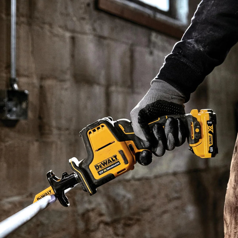 DeWalt | Reciprocating Saw Brushless 12V DCS312N-XJ (Batteries Excluded)-Toolcraft