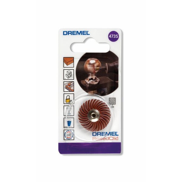Dremel | Abrasive Brush, SpeedClic Detail, 220G (473S) - Toolcraft