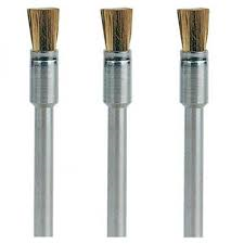 Dremel | Brass Brush, Straight 3,2mm 3Pk (537) - Toolcraft