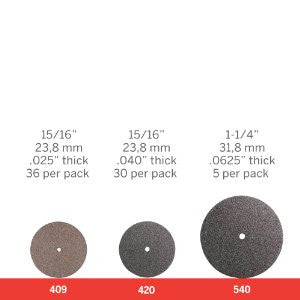 Dremel | Cut-Off Wheel 24mm 36Pc (409) - Toolcraft