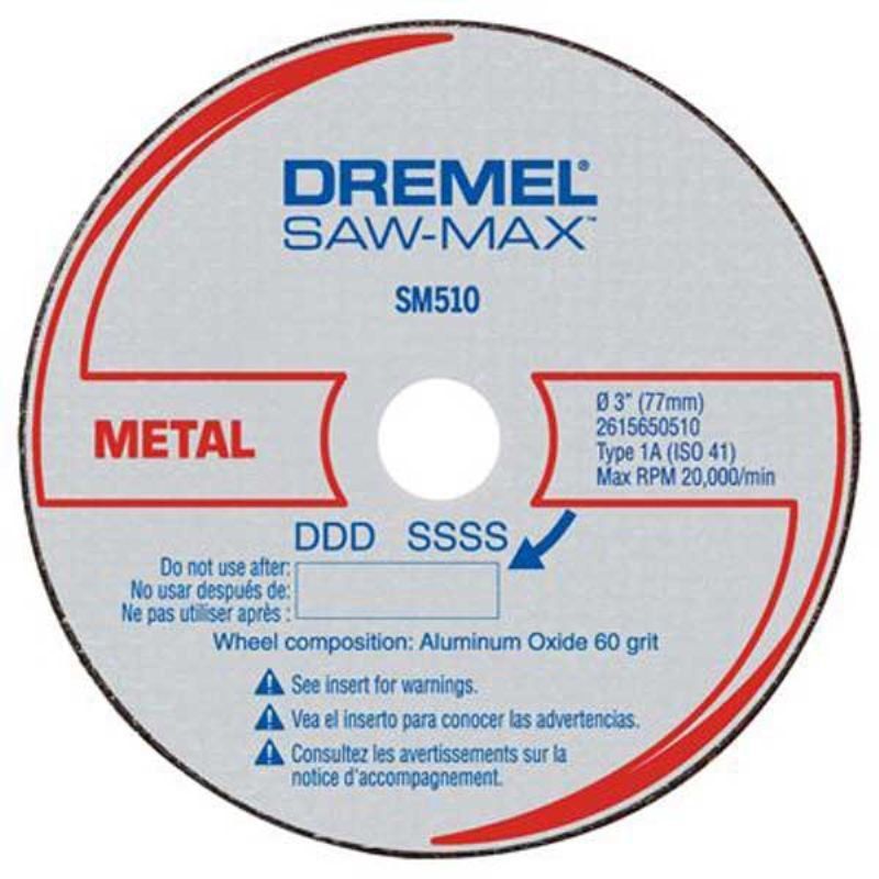 Dremel | Cutting Disc, Metal 3Pk (DSM510) - Toolcraft