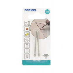 Dremel | Diamond Wheel Point Round 4.4mm 2Pk (7105) - Toolcraft