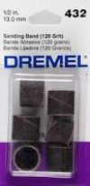 Dremel | Sanding Bands, 13X6mm 120G (432) - Toolcraft