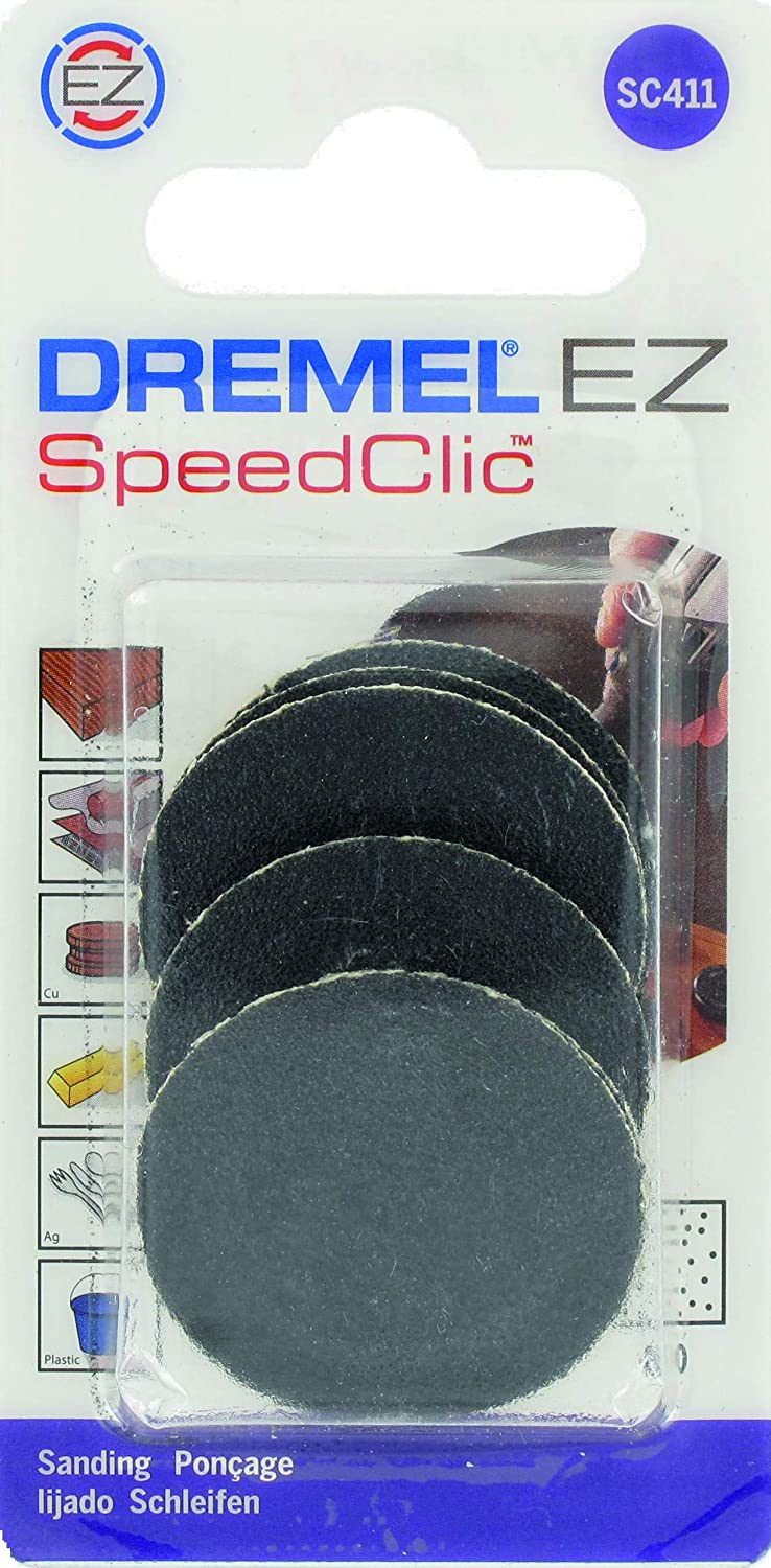 Dremel | Sanding Discs, SpeedClic, 60G 6Pk (SC411) - Toolcraft