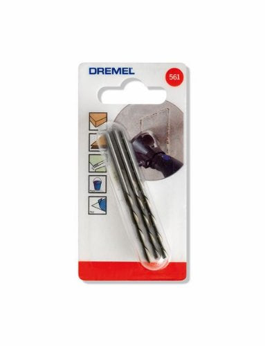 Dremel | Spiral Cutting Bit, Multi-Purpose 3.2mm 3Pk (561) - Toolcraft