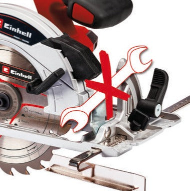 Einhell | Cordless Circular Saw TE-CS 18/165-1 Li Tool Only - BPM Toolcraft