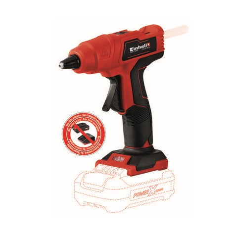 Einhell | Cordless Hot Glue Gun TE-CG 18 Li Tool Only - Toolcraft