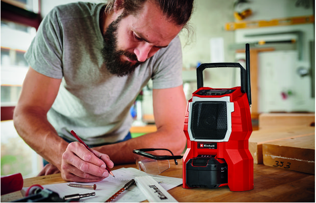 Einhell | Cordless Radio TC-RA 18 Li BT- Solo (Battery Excluded)