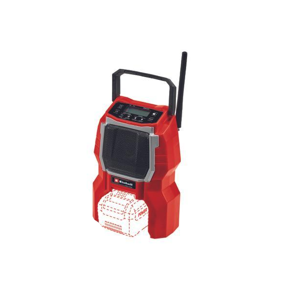 Einhell | Cordless Radio TC-RA 18 Li BT- Solo (Battery Excluded)