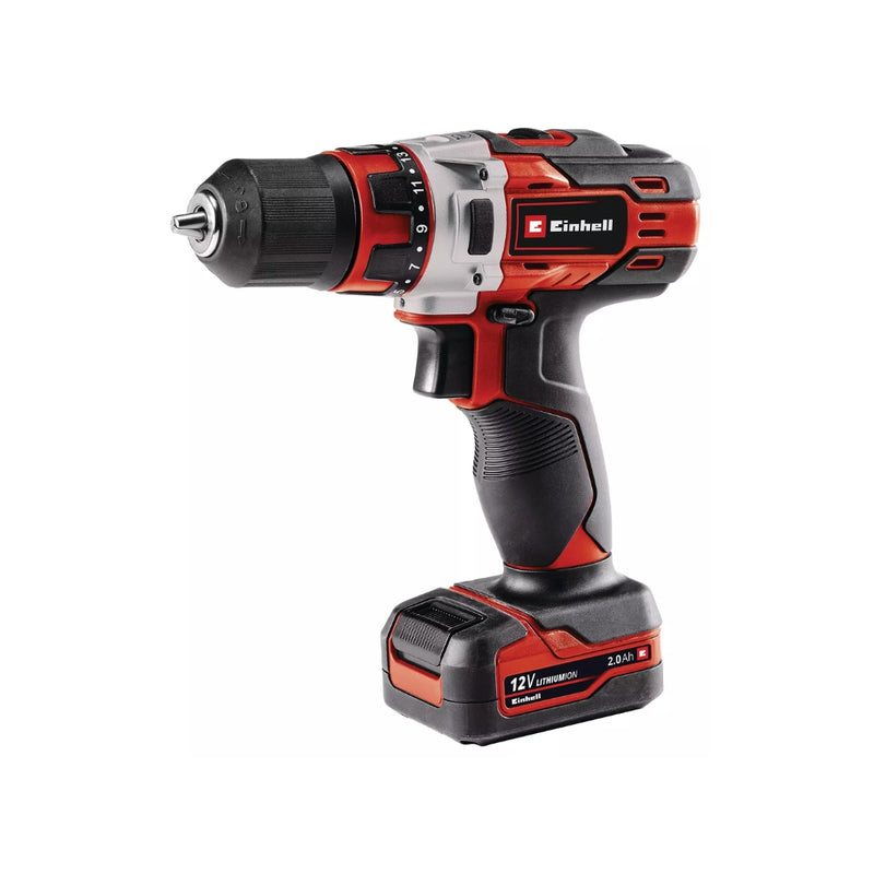 Einhell | Cordless Drill TE-CD 12/1 Li + battery - 2,0Ah-Toolcraft