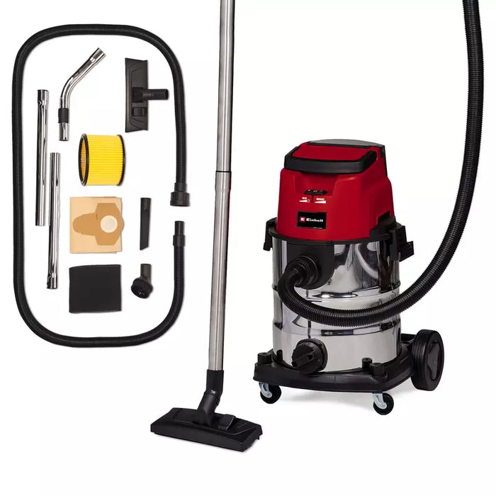 Einhell | Cordless Wet/Dry Vacuum Cleaner Te-Vc 36/25 Li S- (Battery Excluded)