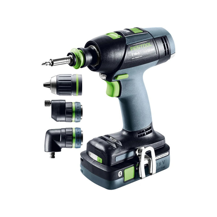 Festool | Cordless Drill T18+3 HPC 4.0 I- Set