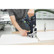 Festool | Cordless Domino Joining Machine DFC500 E-BASIC + FREE High Power Battery 18V 5aH (Free gift will be received when registering tool for warranty, Ts&Cs in description below)-Toolcraft