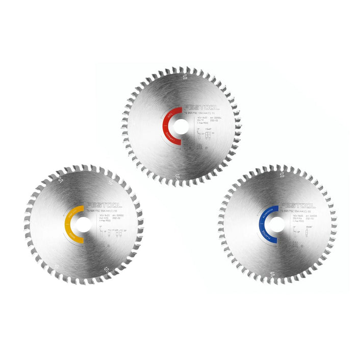 Festool | Saw Blade Set KSB-SORT-3 W-L-A 160x1.8