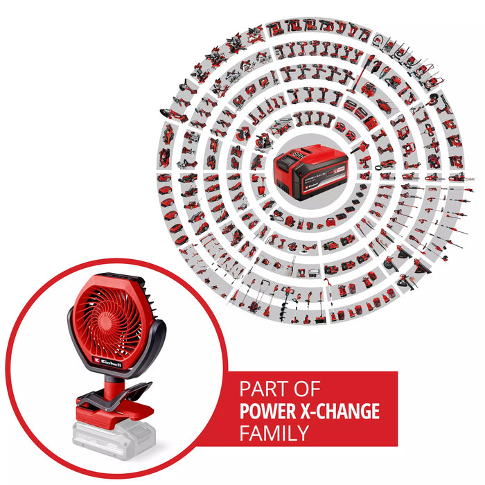 Einhell | Cordless Fan GC-CF 18/110 Li (Battery Excluded)