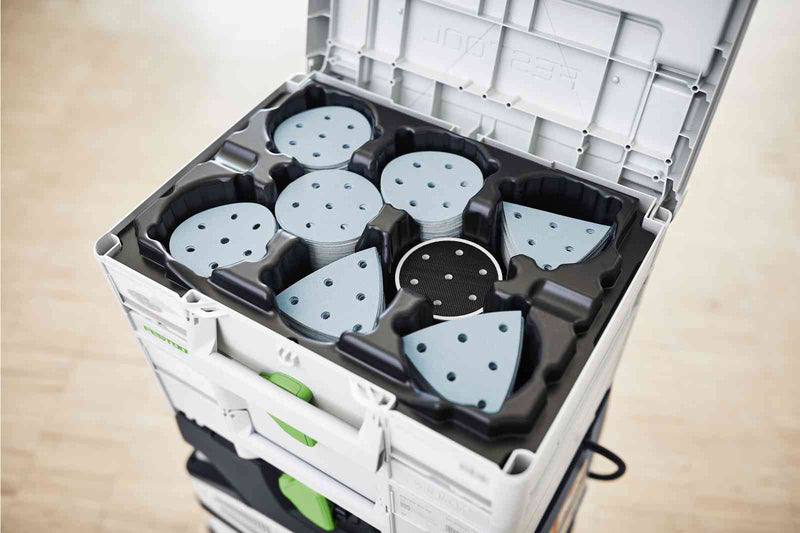 Festool | Abrasive Systainer SYS-STF-80x133/D125/Delta-Toolcraft