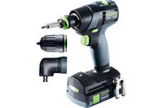 Festool | Cordless drill TXS 18 C 3,0-Set + FREE Battery 18V 3aH (Free gift will be received when registering tool for warranty, Ts&Cs in description below)-Toolcraft