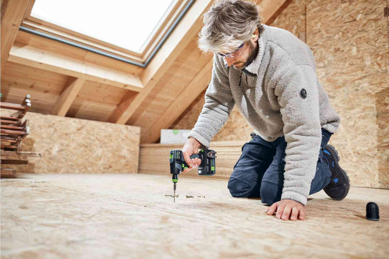 Festool | Cordless drill TXS 18 C 3,0-Set + FREE Battery 18V 3aH (Free gift will be received when registering tool for warranty, Ts&Cs in description below)-Toolcraft