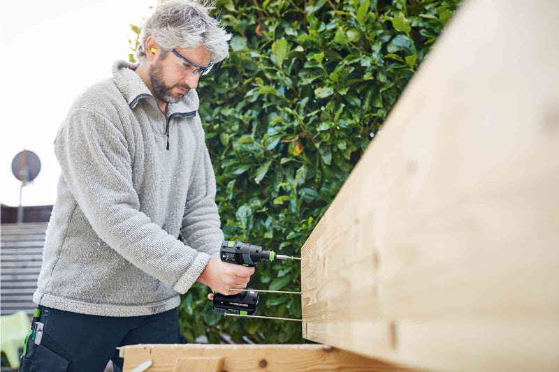 Festool | Cordless drill TXS 18 C 3,0-Set + FREE Battery 18V 3aH (Free gift will be received when registering tool for warranty, Ts&Cs in description below)-Toolcraft
