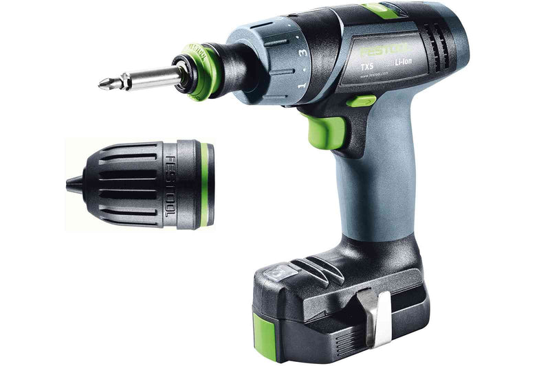 Festool | Cordless Drill TXS 2,6-Plus - Toolcraft