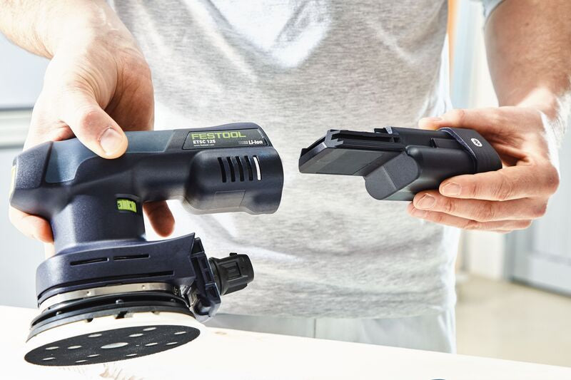 Festool | Cordless eccentric sander ETSC 125 3,0 I-Set-Toolcraft