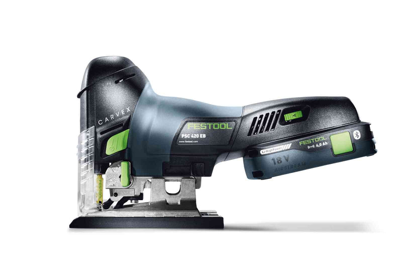 Festool | Cordless Pendulum Jigsaw CARVEX PSC 420 EB-Basic - Toolcraft