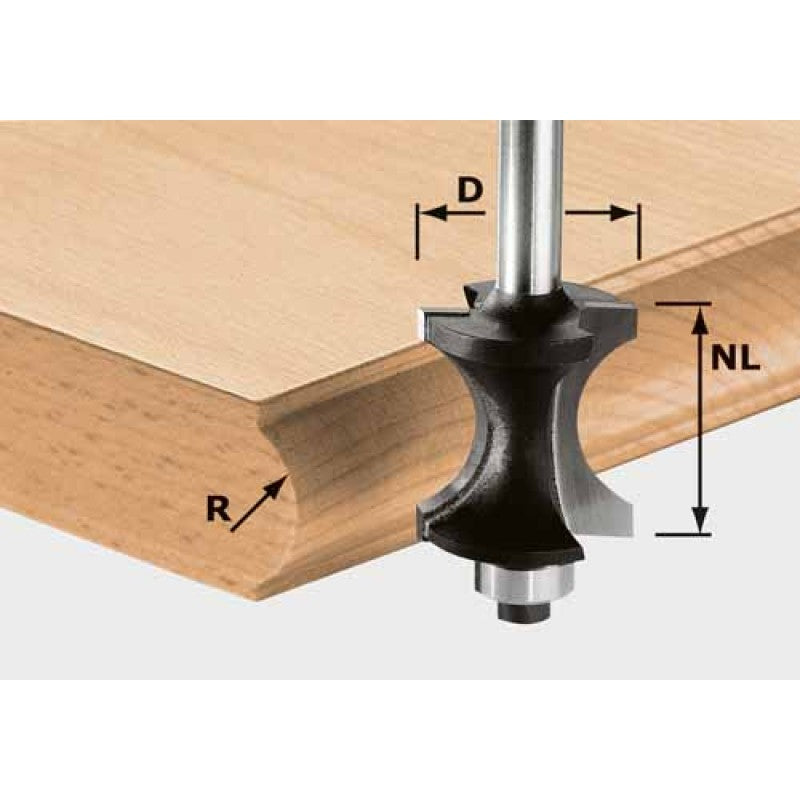 Festool | Half-Round Cutter HW S8 D30/28 - Toolcraft