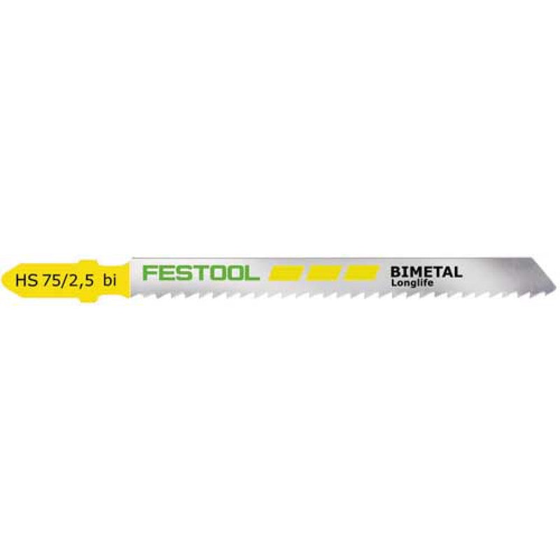 Festool | Jigsaw blade Hs 75/2,5 Bi/5-Toolcraft