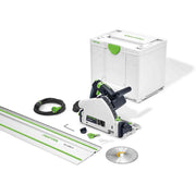 Festool | Plunge cut saw TS 55 FEBQ-PLUS-FS + R1500 Cashback or FREE Limited Edition Blue Rail (Free gift or cashback will be received when registering tool for warranty, Ts&Cs in description below)-Toolcraft
