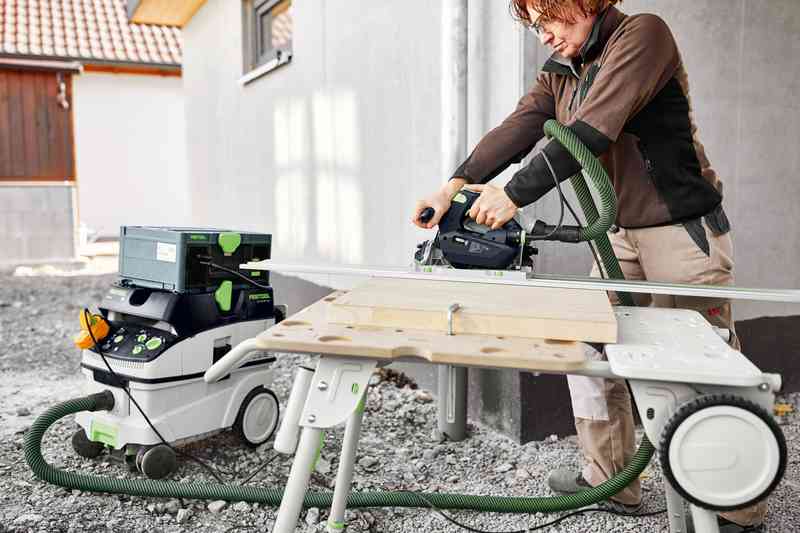 Festool | Plunge-cut saw TS 60 KEBQ-Plus-Toolcraft