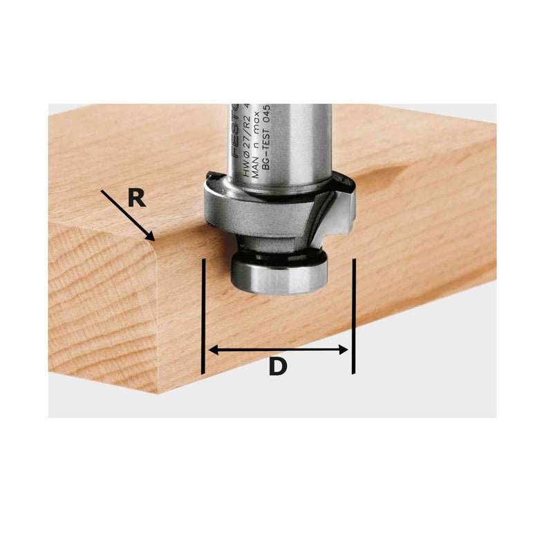 Festool | Roundover Cutter HW R3-OFK 500 - Toolcraft