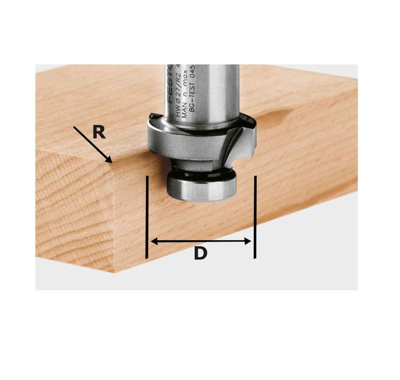 Festool | Roundover Cutter HW R5-OFK 500 - Toolcraft