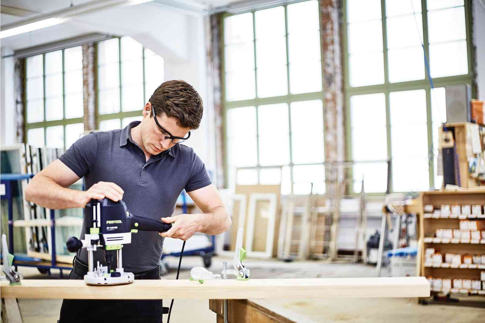 Festool | Router OF 1400 EBQ-Plus with Free 12.7mm Collet - BPM Toolcraft