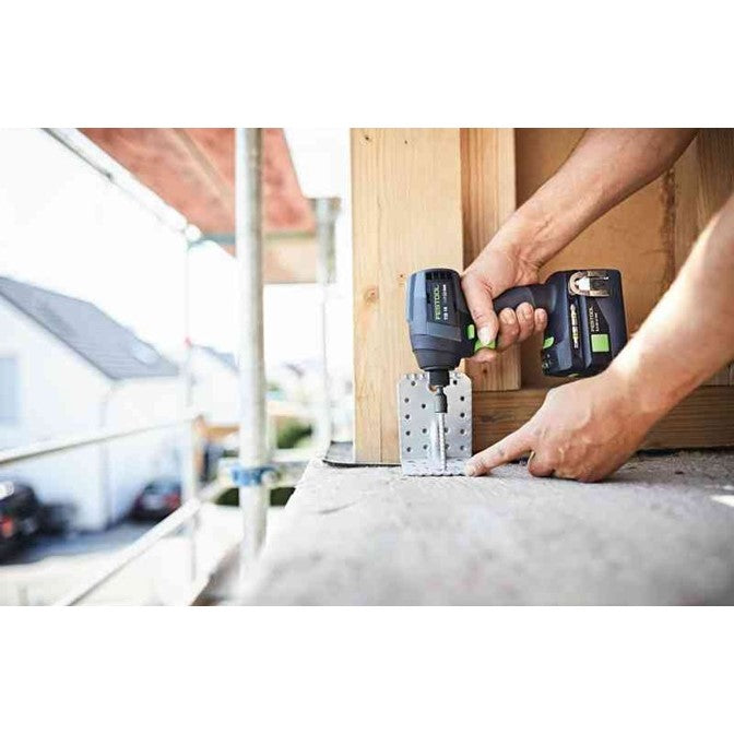 Festool | Screw & drill set TID 18 C3 1 Set T18 + FREE High Power Battery 18V 5aH (Free gift will be received when registering tool for warranty, Ts&Cs in description below)-Toolcraft