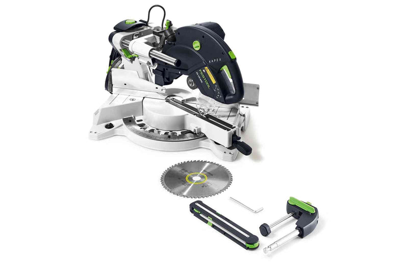Festool | Sliding compound mitre saw KAPEX KS 120 REB-Toolcraft