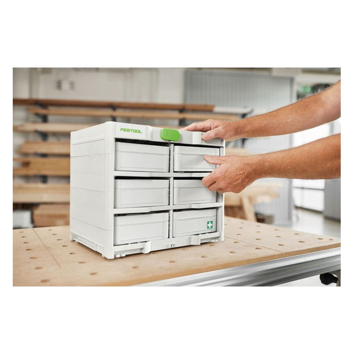 Festool | Systainer³ Rack SYS3-RK/6 M 337-Set