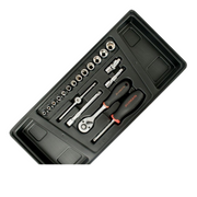 Fixman | Cabinet 7 Drawer Ind. Roller on Castors 130Pc-Toolcraft
