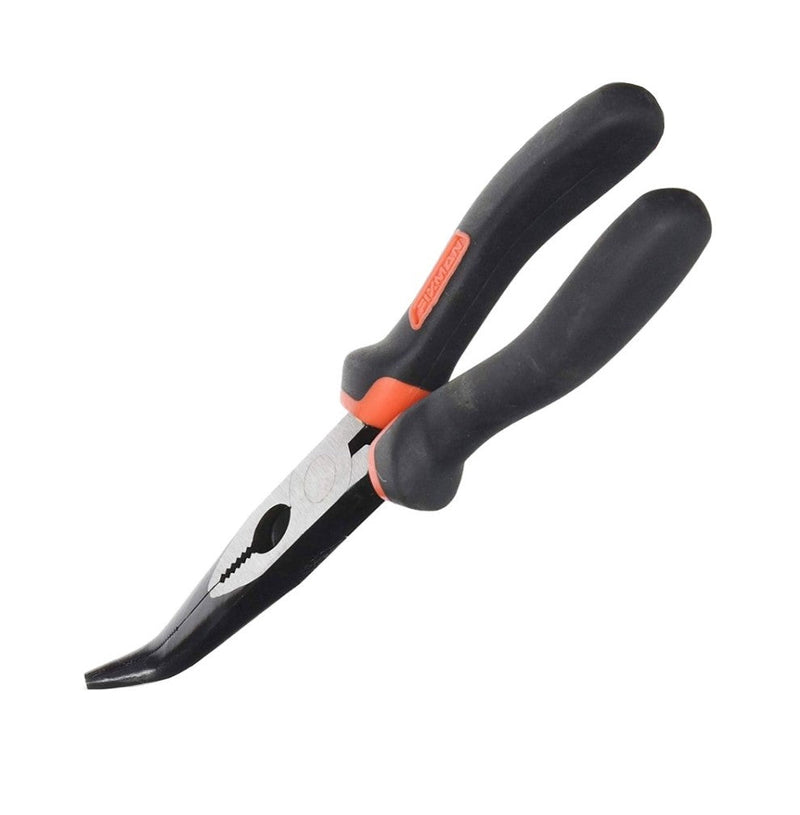 Fixman | Pliers, 165mm Industrial Bent Nose (Online Only) - Toolcraft