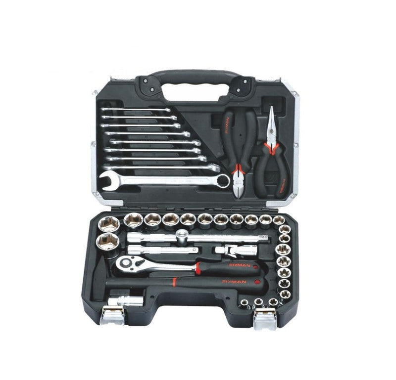 Fixman | Socket Tool Set, 1/2", 40Pc (Online Only) - Toolcraft