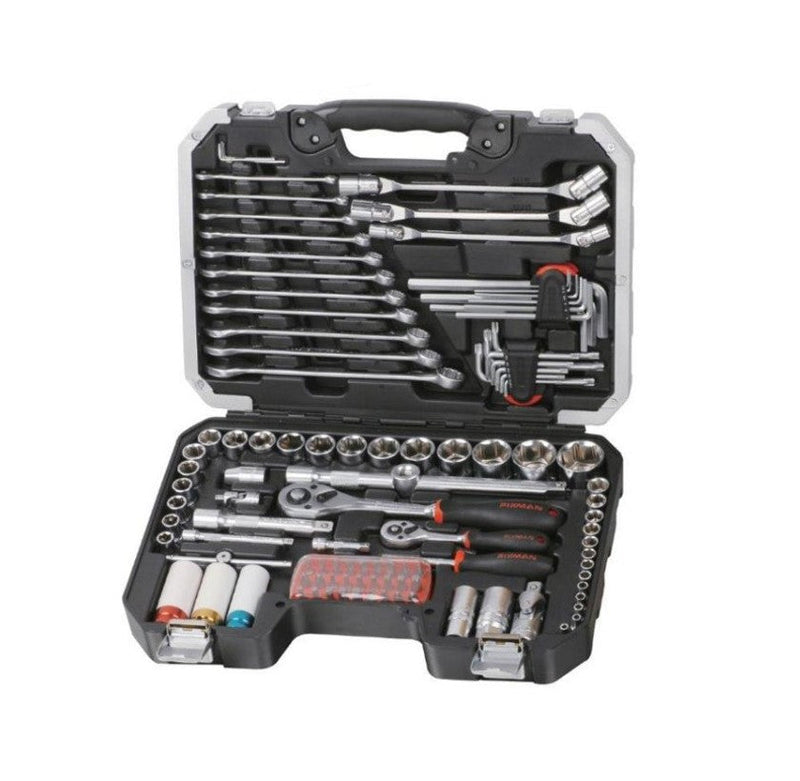 Fixman | Socket Tool Set, 1/4" & 1/2", 111Pc (Online Only) - Toolcraft