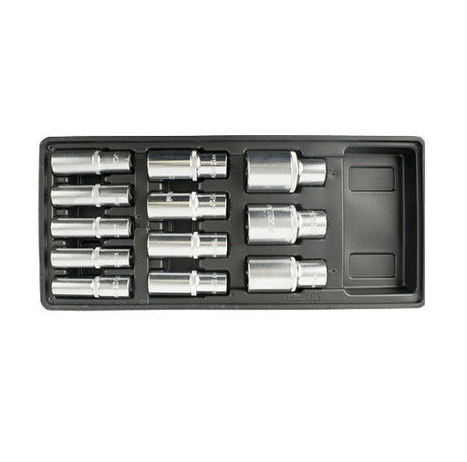 Fixman | Sockets, 1/2" Deep, 12Pc Tray (Online Only) - BPM Toolcraft