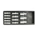 Fixman | Sockets, 1/2" Deep, 12Pc Tray (Online Only) - BPM Toolcraft