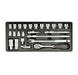 Fixman | Sockets & Accessories, 3/8", 24Pc Tray (Online only) - BPM Toolcraft