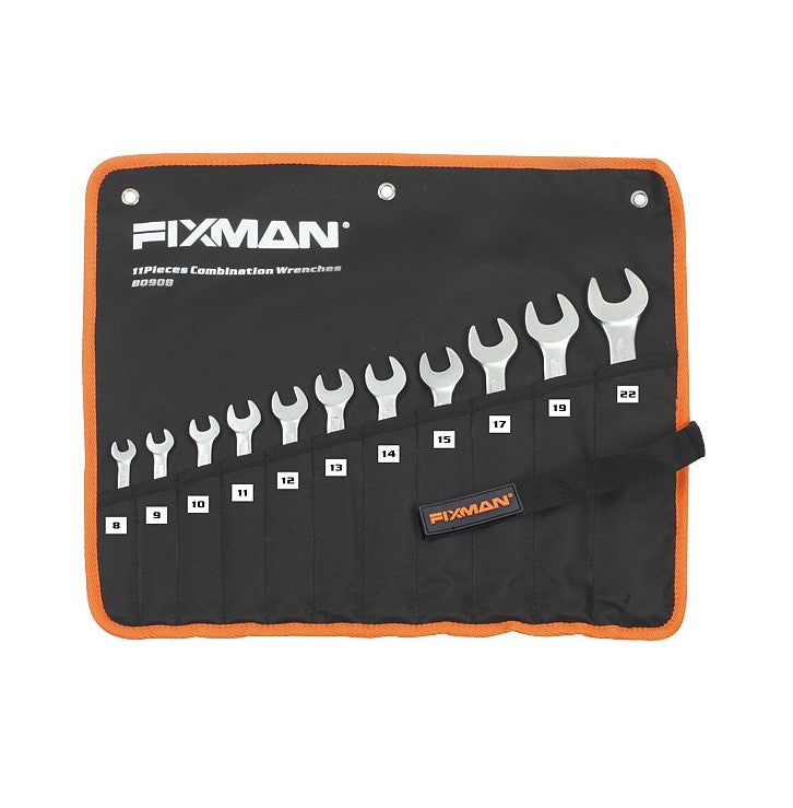 Fixman | Combination Spanner Set, 11Pc (Online Only) - Toolcraft